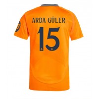 Real Madrid Arda Guler #15 Vonkajší futbalový dres 2024-25 Krátky Rukáv